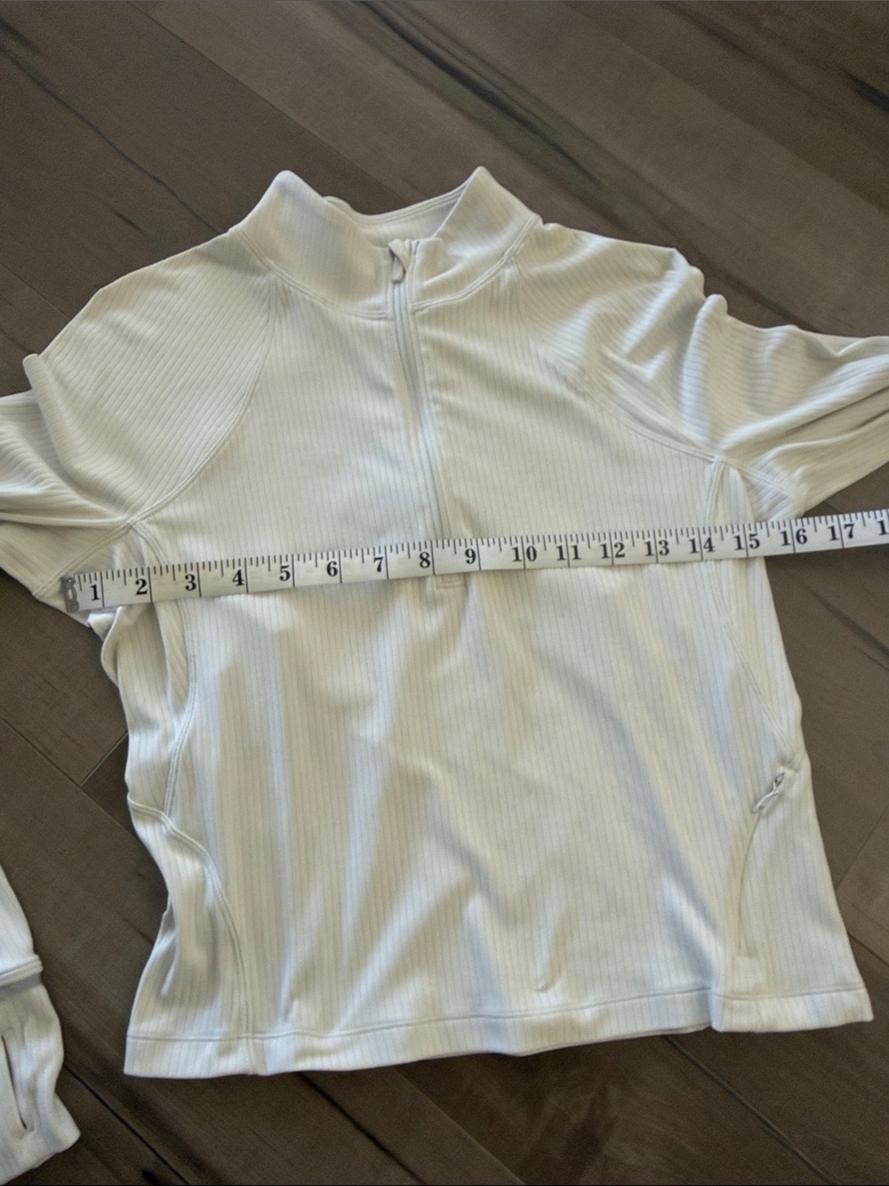 Lululemon “Its Rulu Run Ribbed Half Zip Cropped” - Picture 4 of 6